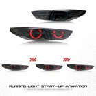 LED Tail Lights for Mazda 3 Sedan 2020 2024 Dynamic Signal Rear Lamps Assembly