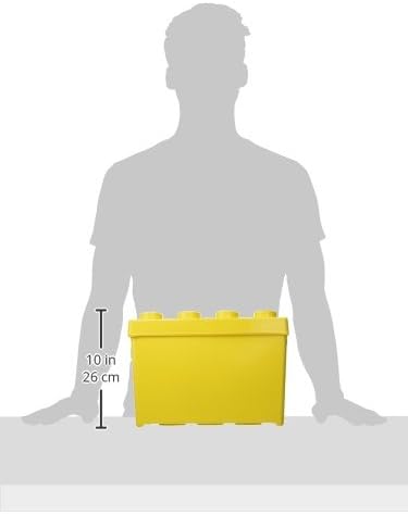 LEGO Classic Large Creative Brick Box 10698 Building Toy Set  Toy Storage Solution for Home or Classrooms  Interactive Building Toy for Kids  Boys  and Girls