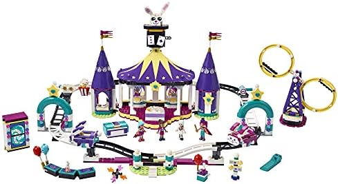 LEGO Friends Magical Funfair Roller Coaster 41685 Building Kit; Pretend Playset for Kids Who Love Theme Park Toys; New 2021  974 Pieces 