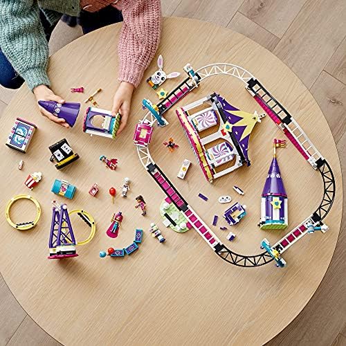 LEGO Friends Magical Funfair Roller Coaster 41685 Building Kit; Pretend Playset for Kids Who Love Theme Park Toys; New 2021  974 Pieces 