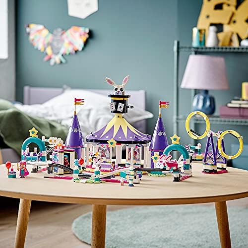 LEGO Friends Magical Funfair Roller Coaster 41685 Building Kit; Pretend Playset for Kids Who Love Theme Park Toys; New 2021  974 Pieces 