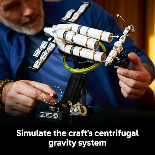 LEGO Icons Project Hail Mary Collectible Building Set for Adults   Room or Office Decor for Men & Women   Gifts for Fans of The Book   11389