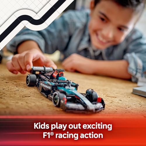 LEGO Speed Champions Mercedes AMG F1 W15 Race Car Toy   Building Set for Kids  Boys & Girls  Ages 10    Toy Car for F1 Fans   Gift Idea for Birthday   77244