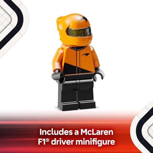 LEGO Speed Champions McLaren F1 Team MCL38 Race Car Toy   Building Set for Kids  Boys & Girls  Ages 10    Toy Car for F1 Fans   Gift Idea for Birthday   77251