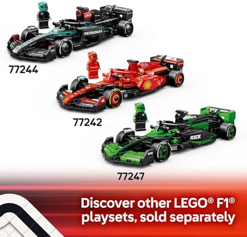 LEGO Speed Champions McLaren F1 Team MCL38 Race Car Toy   Building Set for Kids  Boys & Girls  Ages 10    Toy Car for F1 Fans   Gift Idea for Birthday   77251