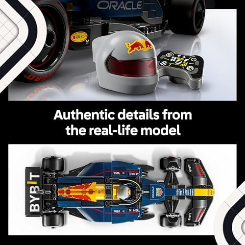 LEGO Speed Champions Oracle Red Bull Racing RB20 F1 Race Car Model Kits   Building Set for Adults  Ages 18  with Realistic Features   Red Bull F1 DIY Crafts for Display   Gift Idea for Fans   77243