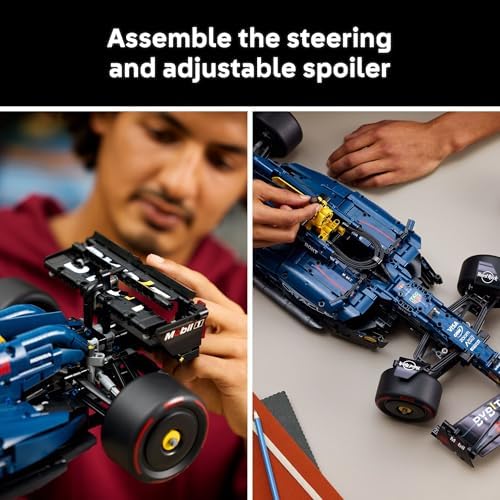 LEGO Technic Oracle Red Bull Racing RB20 F1 Race Car Model Kit   Building Set for Adults  Ages 18  with Realistic Features   Gift for Birthdays   42206