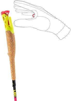 LEKI Ultratrail FX One Trekking Poles   Carbon Foldable Ultralight Poles for Hiking & Trail Running