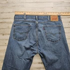 LEVI S 505 Regular Straight Leg Jeans Men s Size 38 x 30 Blue Denim Comfort