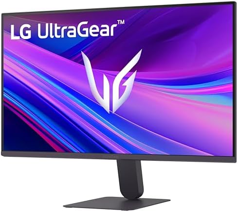 LG 24G411A-B Monitor de juegos Ultragear Full HD (1920 x 1080) IPS de 24 pulgadas, 144 Hz (O/C), 1 ms MBR, compatible con NVIDIA G-Sync, AMD FreeSync, HDR10, HDMI, DisplayPort, soporte delgado, negro