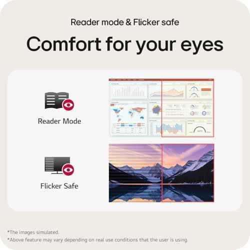 LG 24U411A B 24 inch Full HD  1920 x 1080  IPS Computer Monitor  120Hz  HDR10  Reader Mode  Flicker Safe  HDMI  Slim Stand Base  Black
