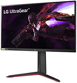 LG Monitor de juegos Ultragear 27GP850-B de 27 pulgadas QHD (2560 x 1440) Pantalla Nano IPS 1 ms Tiempo de respuesta 165Hz Frecuencia de actualización Compatible con NVIDIA G-SYNC y AMD FreeSync