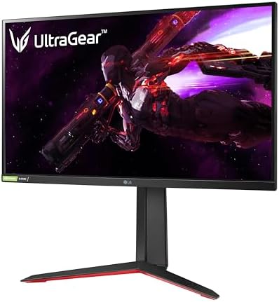 LG 27GP850 B Ultragear Gaming Monitor 27 Inch QHD  2560 x 1440  Nano IPS Display 1ms Response Time 165Hz Refresh Rate NVIDIA G SYNC Compatible AMD FreeSync Premium Tilt/Height/Pivot Adjustable Stand