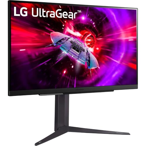LG 27GR83Q B 27 inch Ultragear QHD 1ms 240Hz Gaming Monitor Bundle with 2 YR CPS Enhanced Protection Pack