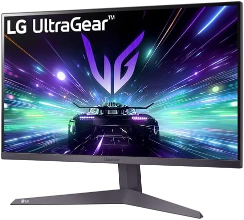 LG 27GS50F B 27 inch FHD  1920 x 1080  Ultragear Gaming Monitor with 180Hz  1ms MBR  HDR10  AMD FreeSync  HDMI  DisplayPort  3 Side Virtually Borderless Design  Black