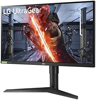 LG 27GS60QC B Ultragear Curved Gaming Monitor 27 Inch QHD  2560x1440  180Hz 1ms 1000R AMD FreeSync HDR10 HDMIx2 DisplayPort Borderless Design Black Stabilizer DAS Crosshair FPS Counter   Black