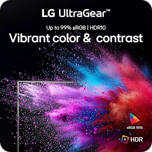 LG 27GS60QC B Ultragear 27 inch Curved Gaming Monitor QHD  2560x1440  180Hz 1ms 1000R AMD FreeSync HDR10 HDMIx2 DisplayPort Borderless Design Black Stabilizer DAS Crosshair FPS Counter   Black
