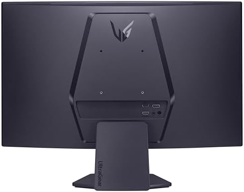 LG 27GS60QC B Ultragear 27 inch Curved Gaming Monitor QHD  2560x1440  180Hz 1ms 1000R AMD FreeSync HDR10 HDMIx2 DisplayPort Borderless Design Black Stabilizer DAS Crosshair FPS Counter   Black