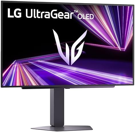 LG 27GX704A B 27 inch Ultragear QHD  2650x1440  OLED Gaming Monitor 240Hz  0 03ms  NVIDIA G Sync Compatible  AMD FreeSync Premium Pro  VESA Display HDR TrueBlack400  HDMI 2 1  DisplayPort  Black