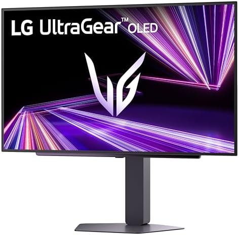 LG 27GX704A B 27 inch Ultragear QHD  2650x1440  OLED Gaming Monitor 240Hz  0 03ms  NVIDIA G Sync Compatible  AMD FreeSync Premium Pro  VESA Display HDR TrueBlack400  HDMI 2 1  DisplayPort  Black