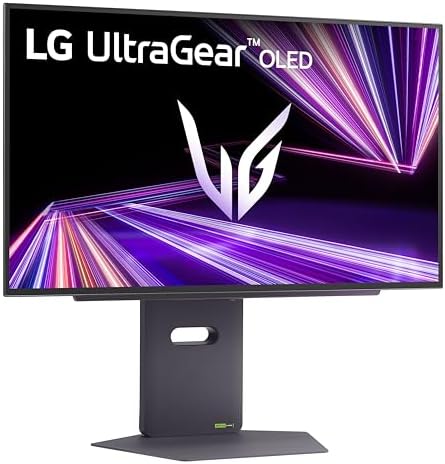 LG 27GX790A B 27 inch Ultragear OLED Gaming Monitor QHD 1440p 480Hz  0 03ms  DisplayPort 2 1  True Black 400  NVIDIA G Sync  AMD FreeSync Premium Pro  HDMI  USB  Tilt/Height/Swivel/Pivot Stand  Black
