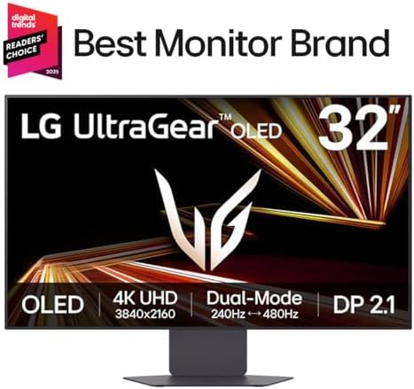 LG 27GX790A B 27 inch Ultragear OLED Gaming Monitor QHD 1440p 480Hz  0 03ms  DisplayPort 2 1  True Black 400  NVIDIA G Sync  AMD FreeSync Premium Pro  HDMI  USB  Tilt/Height/Swivel/Pivot Stand  Black