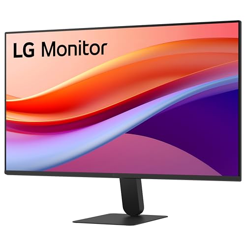 LG 27U411A B 27 inch Full HD  1920 x 1080  IPS Computer Monitor  120Hz  HDR10  Reader Mode  Flicker Safe  HDMI  Slim Stand Base  Black