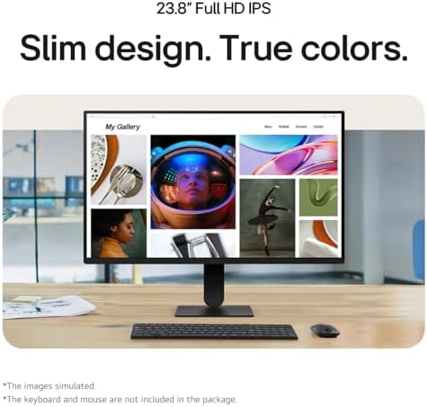 LG 27U411A-B Monitor de computadora IPS Full HD (1920 x 1080) de 27 pulgadas, 120Hz, HDR10, modo de lectura, caja fuerte, HDMI, base de soporte delgado, negro