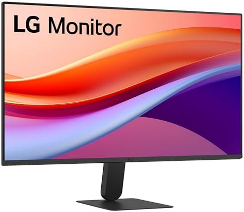 LG 27U411A B 27 inch Full HD  1920 x 1080  IPS Computer Monitor  120Hz  HDR10  Reader Mode  Flicker Safe  HDMI  Slim Stand Base  Black