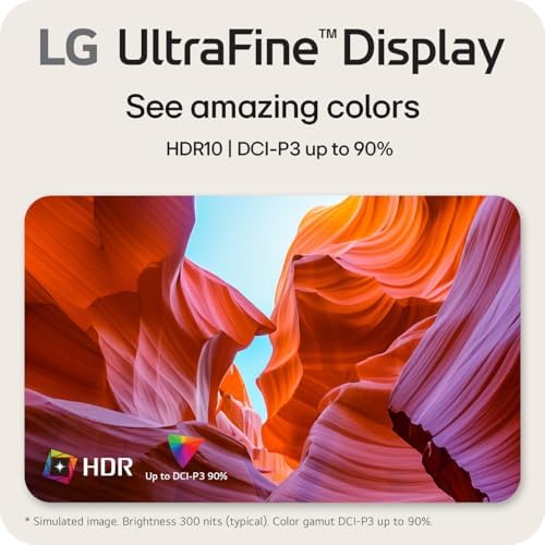 LG 27US500 W Ultrafine Monitor 27 Inch 4K UHD  3840x2160  HDR10 IPS Borderless Design Reader Mode Flicker Safe Switch App HDMI DisplayPort   White