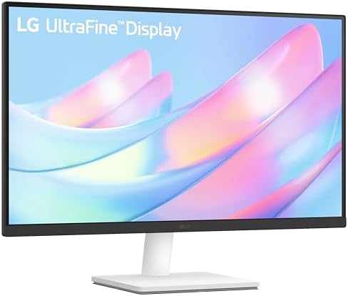 LG 27US500 W Ultrafine Monitor 27 Inch 4K UHD  3840x2160  HDR10 IPS Borderless Design Reader Mode Flicker Safe Switch App HDMI DisplayPort   White
