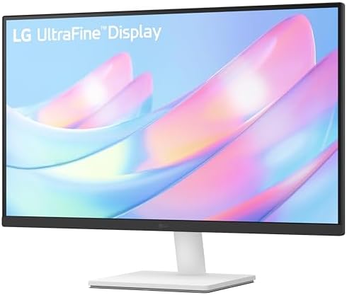 LG 27US500 W Ultrafine Monitor 27 Inch 4K UHD  3840x2160  HDR10 IPS Borderless Design Reader Mode Flicker Safe Switch App HDMI DisplayPort   White