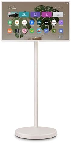 LG 27 Inch StanbyME 2 with Folio Cover  Portable Touch Screen  Dolby Vision  HDR10  Filmmaker Mode  Built in Battery  Full Swivel Rotation  27LX6TYGA  2025 