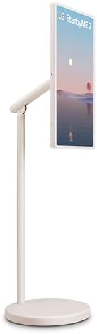 LG 27 Inch StanbyME 2 with Folio Cover  Portable Touch Screen  Dolby Vision  HDR10  Filmmaker Mode  Built in Battery  Full Swivel Rotation  27LX6TYGA  2025 