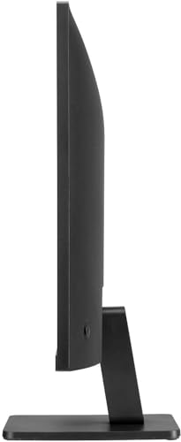 LG 27 inch FHD  1920 x 1080  IPS Monitor  100Hz  5ms  AMD FreeSync Premium  3 Side Virtually Borderless Design  HDMI  Black  with 5ave HDMI Cable