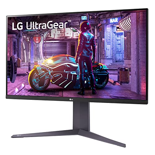 LG 32GQ750 B 32 inch Ultragear 4K UHD  3840 x 2160  Gaming Monitor  144Hz  1ms  AMD FreeSync Premium  HDR10  Reader Mode  Built in Speaker  HDMI  DisplayPort  Tilt/Height/Pivot Stand  Black