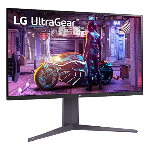 LG 32GQ750 B 32 inch Ultragear 4K UHD  3840 x 2160  Gaming Monitor  144Hz  1ms  AMD FreeSync Premium  HDR10  Reader Mode  Built in Speaker  HDMI  DisplayPort  Tilt/Height/Pivot Stand  Black