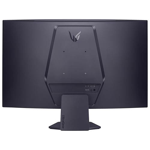 LG 32GS60QC B Ultragear 32 inch Curved Gaming Monitor QHD  2560x1440  180Hz 1ms 1000R AMD FreeSync HDR10 HDMIx2 DisplayPort Black
