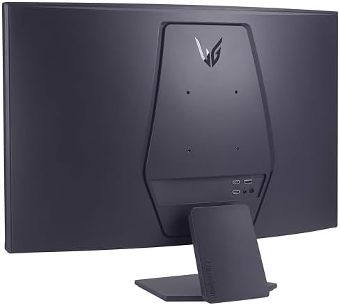 LG 32GS60QC B Ultragear 32 inch Curved Gaming Monitor QHD  2560x1440  180Hz 1ms 1000R AMD FreeSync HDR10 HDMIx2 DisplayPort Borderless Design Black Stabilizer DAS Crosshair FPS Counter   Black