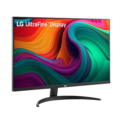 LG 32UR500K B Ultrafine 32 inch 4K UHD  3840x2160  Computer Monitor HDR10 Built in Speaker x2 OnScreen Control Reader Mode Flicker Safe Borderless Design HDMIx2 DisplayPort Black