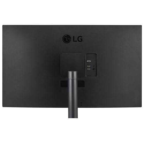 LG 32UR500K B Ultrafine 32 inch 4K UHD  3840x2160  Computer Monitor HDR10 Built in Speaker x2 OnScreen Control Reader Mode Flicker Safe Borderless Design HDMIx2 DisplayPort Black