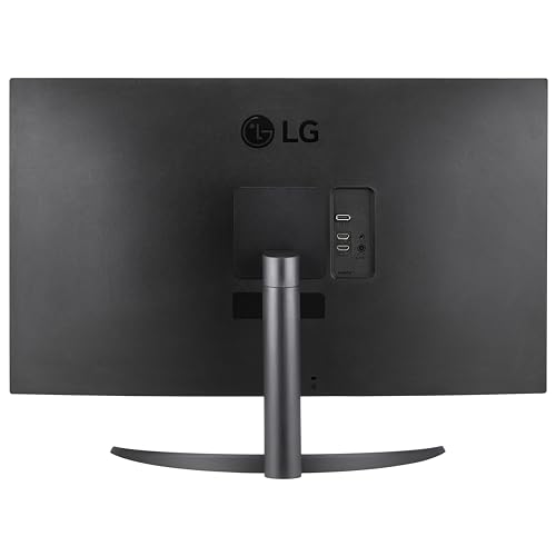 LG 32UR500K B Ultrafine 32 inch 4K UHD  3840x2160  Computer Monitor HDR10 Built in Speaker x2 OnScreen Control Reader Mode Flicker Safe Borderless Design HDMIx2 DisplayPort Black