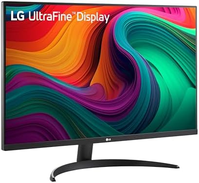 LG 32UR500K B Ultrafine 32 inch 4K UHD  3840x2160  Computer Monitor HDR10 Built in Speaker x2 OnScreen Control Reader Mode Flicker Safe Borderless Design HDMIx2 DisplayPort Black