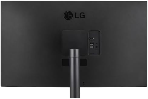 LG 32UR500K B Ultrafine 32 inch 4K UHD  3840x2160  Computer Monitor HDR10 Built in Speaker x2 OnScreen Control Reader Mode Flicker Safe Borderless Design HDMIx2 DisplayPort Black