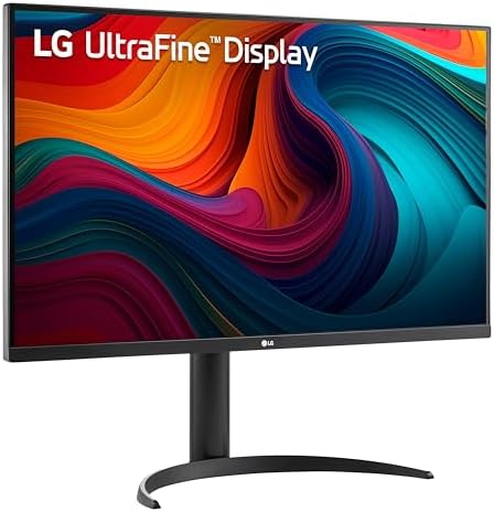 LG 32UR500K B Ultrafine 32 inch 4K UHD  3840x2160  Computer Monitor HDR10 Built in Speaker x2 OnScreen Control Reader Mode Flicker Safe Borderless Design HDMIx2 DisplayPort Black