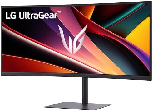 LG 34G630A B 34 Inch Ultragear WQHD  3440 x 1440  Curved Gaming Monitor  240Hz  1ms  FreeSync Premium  DisplayHDR 400  Built in Speaker  HDMI  DisplayPort  USB Type C  Tilt/Height/Swivel Stand  Black