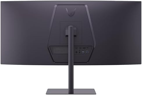 LG 34G630A B 34 Inch Ultragear WQHD  3440 x 1440  Curved Gaming Monitor  240Hz  1ms  FreeSync Premium  DisplayHDR 400  Built in Speaker  HDMI  DisplayPort  USB Type C  Tilt/Height/Swivel Stand  Black