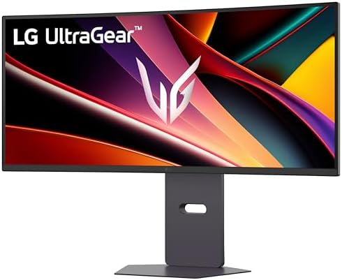 LG 34G630A B 34 Inch Ultragear WQHD  3440 x 1440  Curved Gaming Monitor  240Hz  1ms  FreeSync Premium  DisplayHDR 400  Built in Speaker  HDMI  DisplayPort  USB Type C  Tilt/Height/Swivel Stand  Black