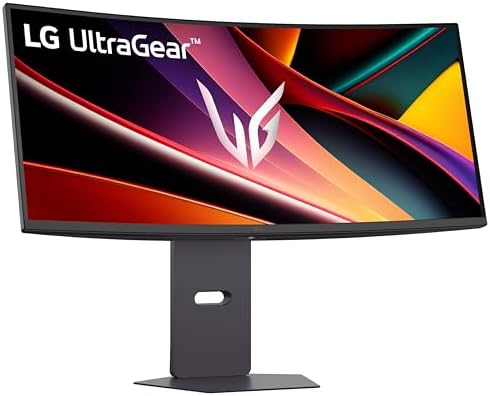 LG 34G630A B 34 Inch Ultragear WQHD  3440 x 1440  Curved Gaming Monitor  240Hz  1ms  FreeSync Premium  DisplayHDR 400  Built in Speaker  HDMI  DisplayPort  USB Type C  Tilt/Height/Swivel Stand  Black