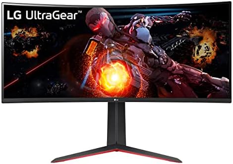 LG 34G630A B 34 Inch Ultragear WQHD  3440 x 1440  Curved Gaming Monitor  240Hz  1ms  FreeSync Premium  DisplayHDR 400  Built in Speaker  HDMI  DisplayPort  USB Type C  Tilt/Height/Swivel Stand  Black